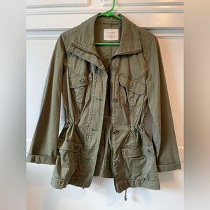 Dark green jacket
